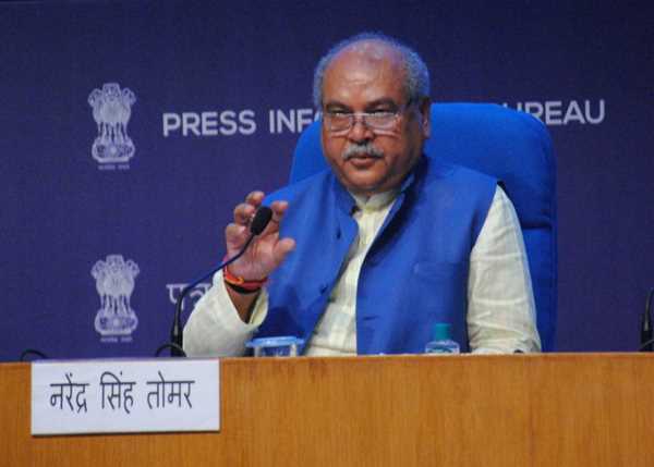 कृषि उत्पादन के मामले में भारत अच्छी स्थिति में : नरेंद्र सिंह